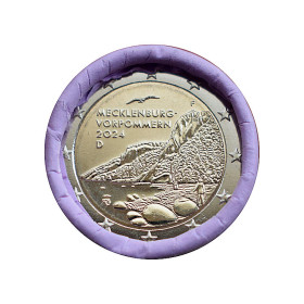 2 Euro Germany "F" 2024 - Mecklenburg-Pomerania.
