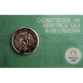 2 Euro Francúzsko 2022 - Letné Olympijské hry Paríž 2024 (1/5)