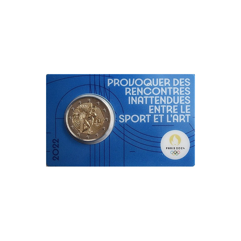 2 Euro Francúzsko 2022 - Letné Olympijské hry Paríž 2024 (2/5)