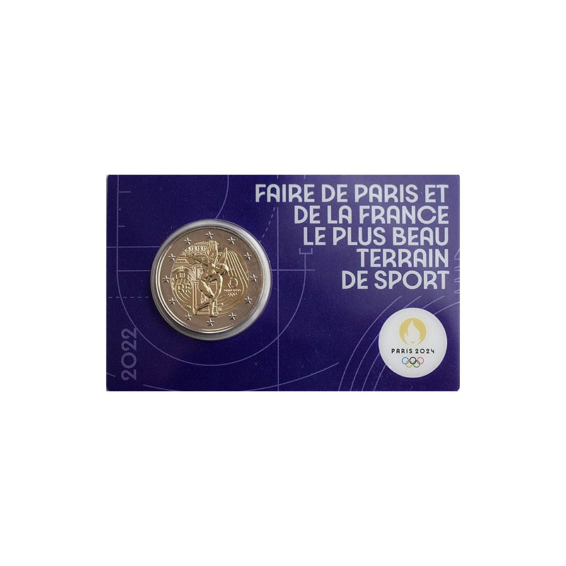 2 Euro Francúzsko 2022 - Letné Olympijské hry Paríž 2024 (3/5)