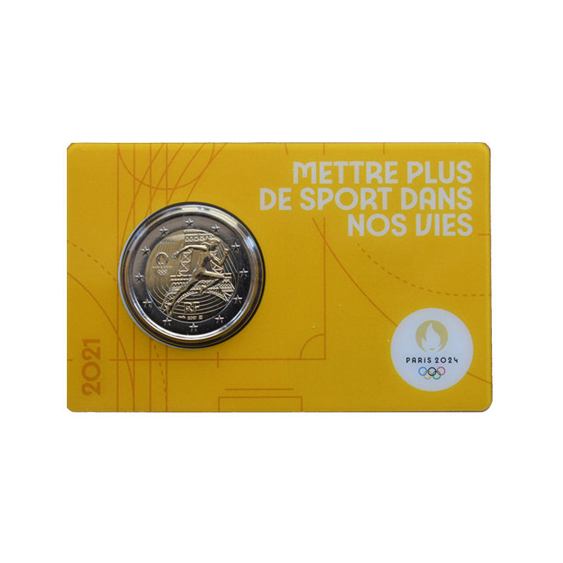 2 Euro Francúzsko 2021 - Letné OH Paríž 2024 (2/5)