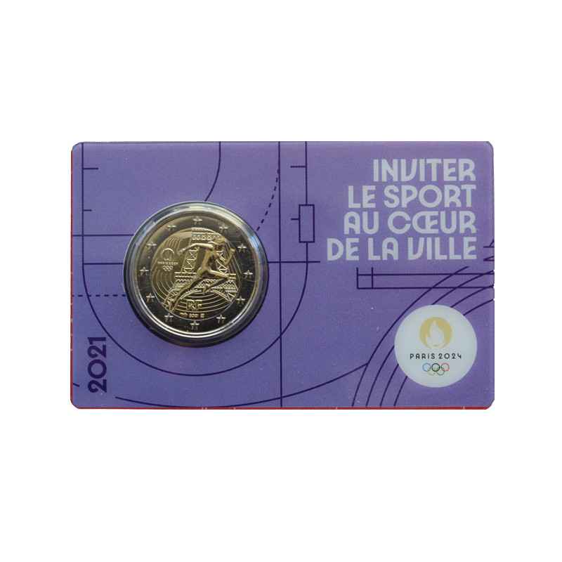 2 Euro Francúzsko 2021 - Letné OH Paríž 2024 (3/5)