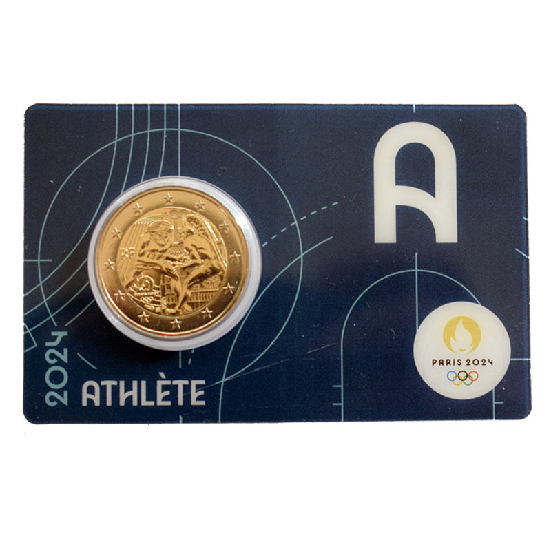 2 Euro Francúzsko 2024 - Letné olympijské hry Paríž 2024 (2/5)