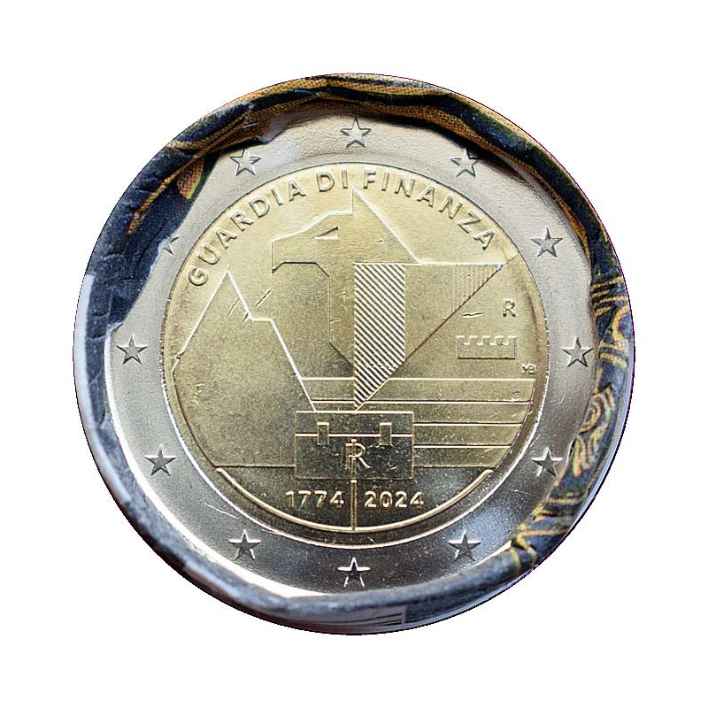 2 Euro Taliansko 2024 - Finančná polícia Talianska