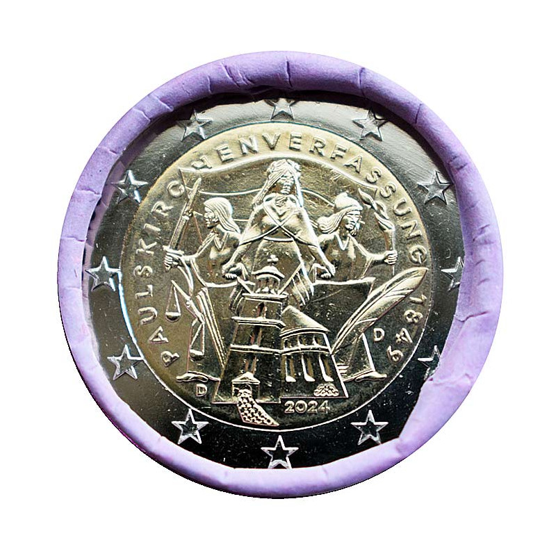 2 Euro Nemecko "D" 2024 - Kostol svätého Pavla