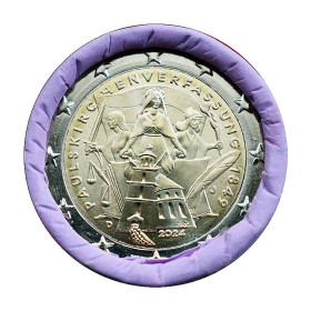2 Euro Germany "J" 2024 - Constitution of St. Paul's Church
