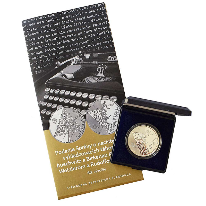 10 Euro 2024 - Podanie správy o Auschwitz/Birkenau Vrba a Wetzler, proof