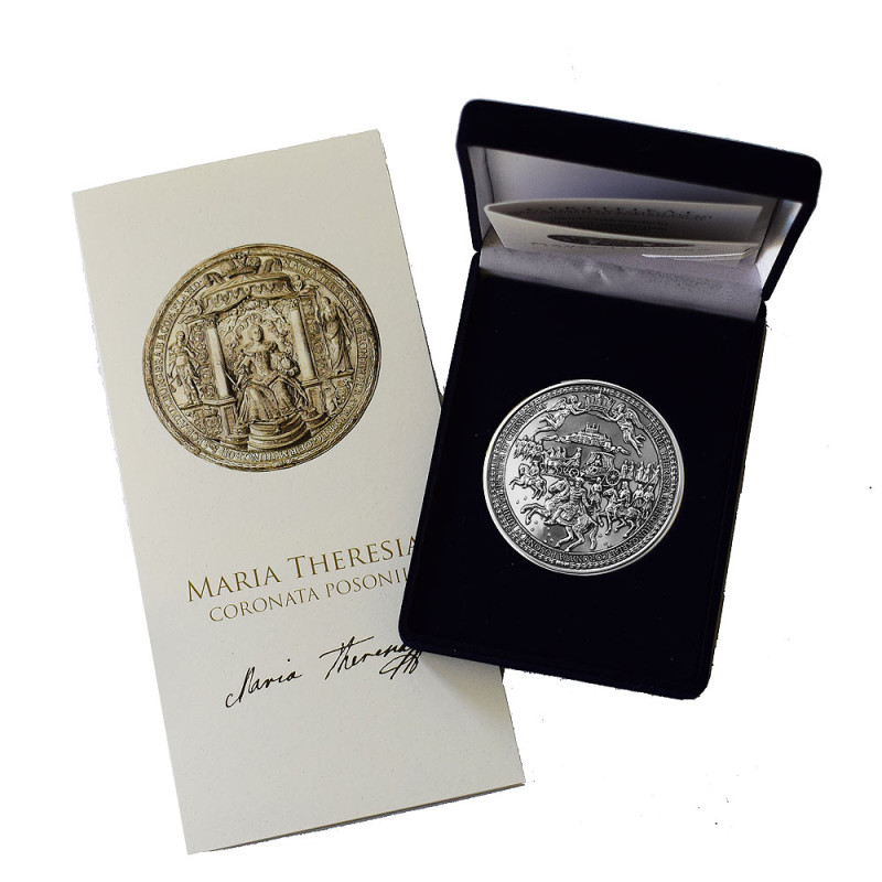Great seal of Maria Theresa, silver medal