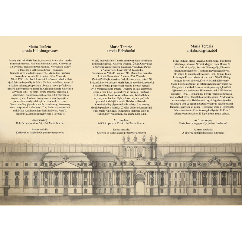 Veľká pečať Márie Terézie, strieborná medaila