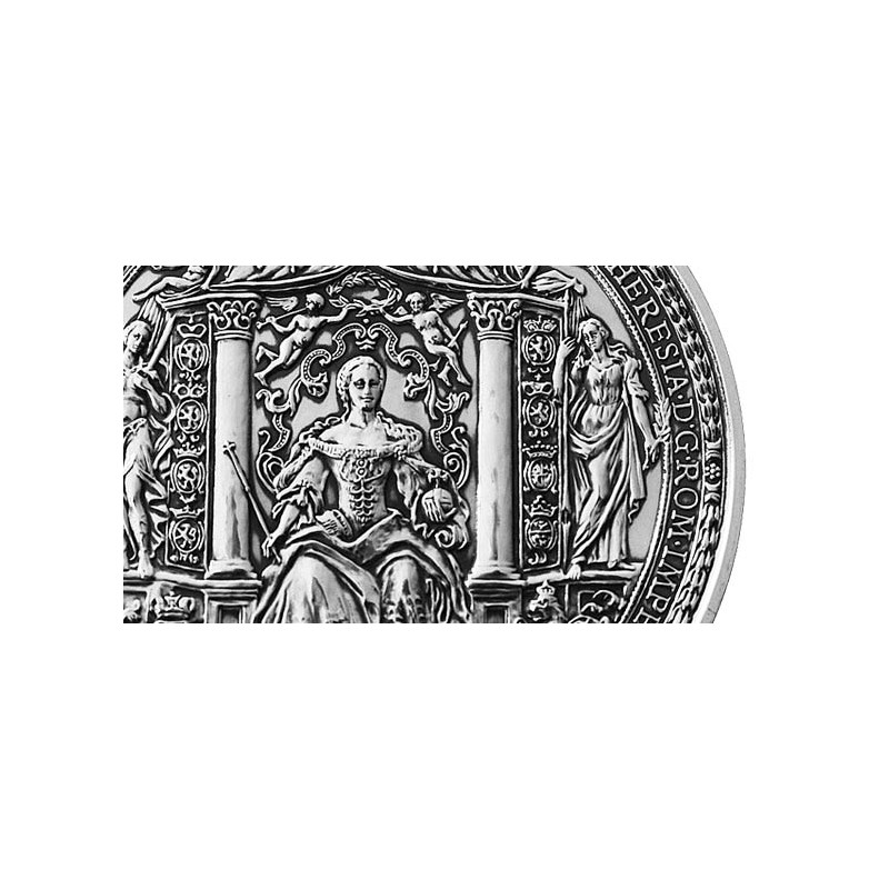 Great seal of Maria Theresa, silver medal