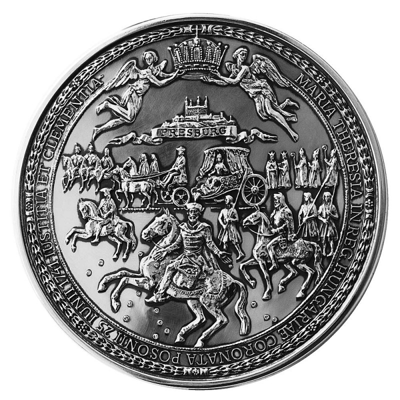 Great seal of Maria Theresa, silver medal