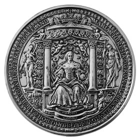 Great seal of Maria Theresa, silver medal
