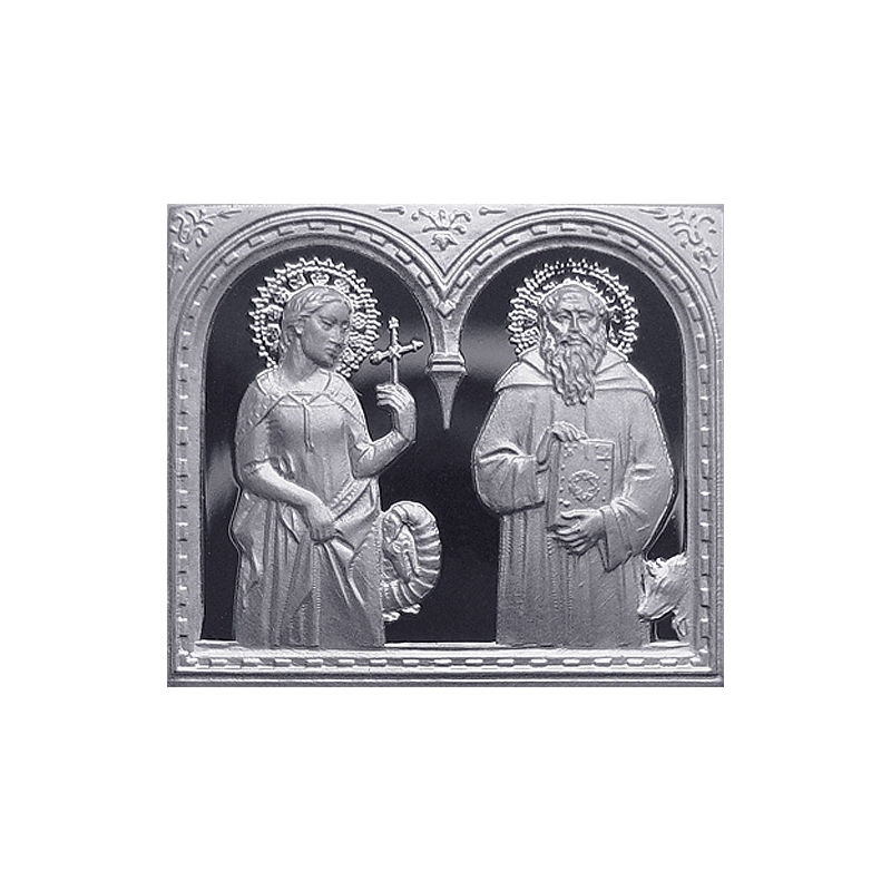 The Bojnice Altar on the silver plaques