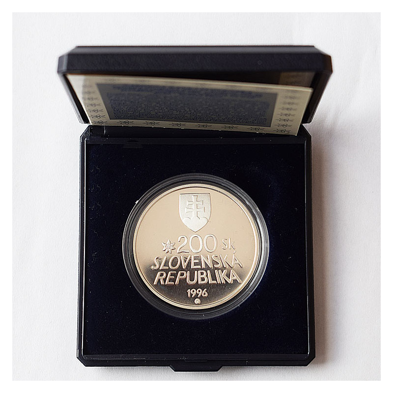 200 Sk 1996 Štrba-Štrbské pleso, proof