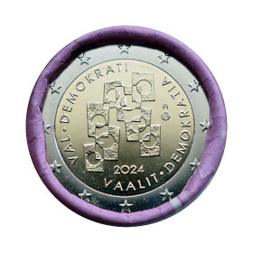 2 Euro Fínsko 2024 - Voľby a demokracia vo Fínsku