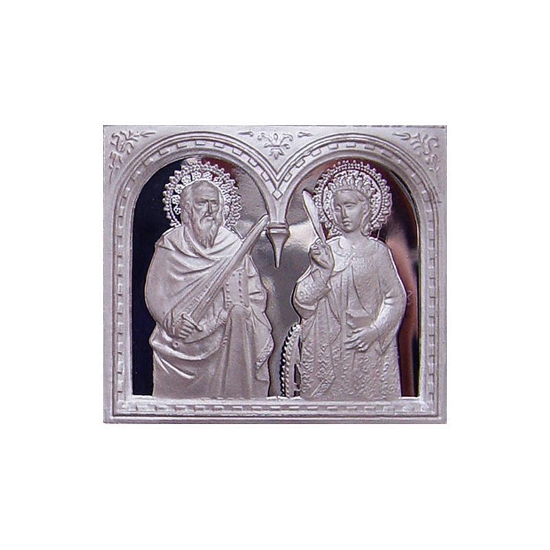 The Bojnice Altar on the silver plaques