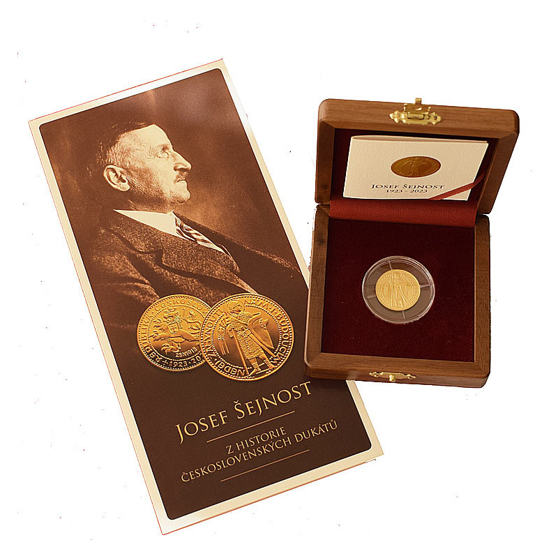 Annual coinage of the Czechoslovak Republic. 1-ducat Josef Šejnost