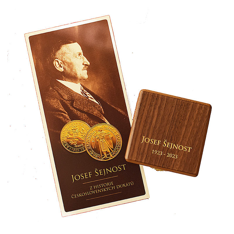 Annual coinage of the Czechoslovak Republic. 1-ducat Josef Šejnost