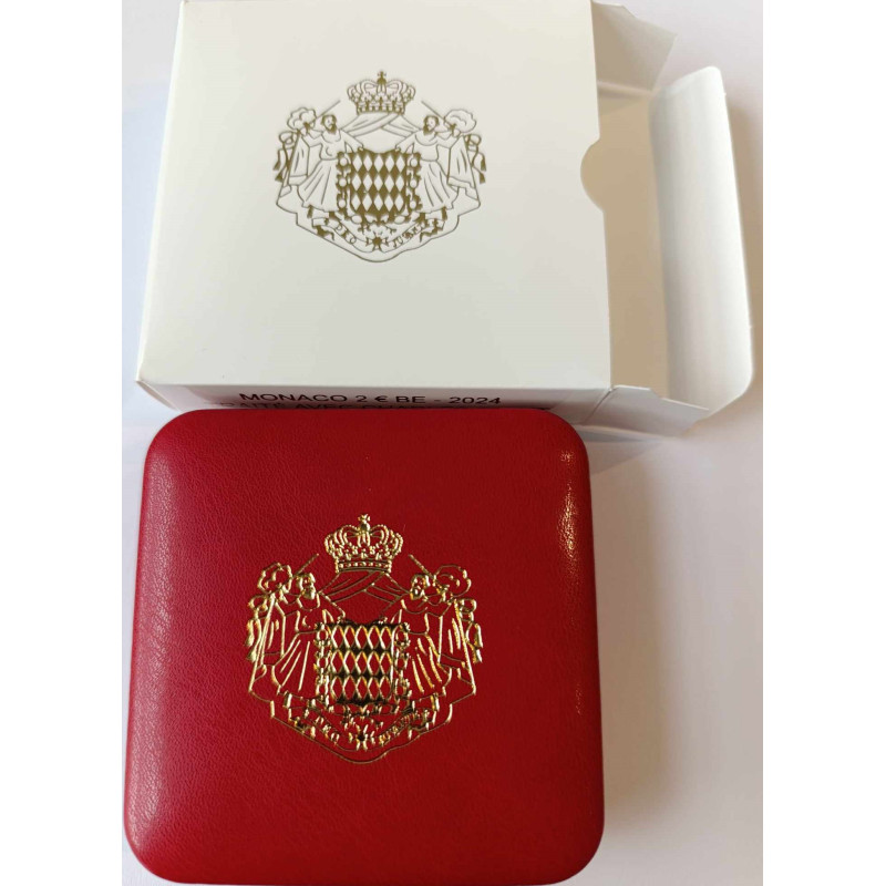 2 Euro Monako 2024 - Burgosská zmluva s Karolom V., Proof