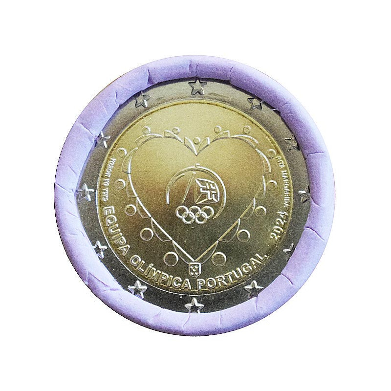 2 Euro Portugalsko 2024 - Tím Portugalska na Olympijáde v Paríži