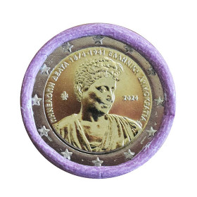 2 Euro Grécko 2024 - Spisovateľka Penelope Delta