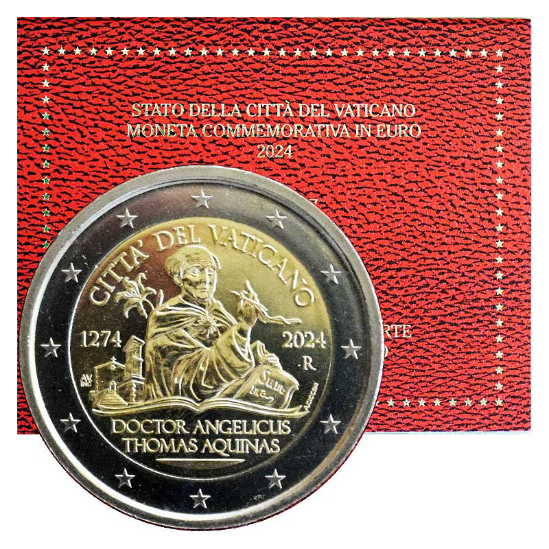 2 Euro Vatican 2024 - Saint Thomas Aquinas