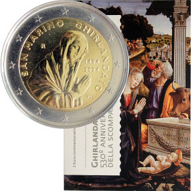 2 Euro San Maríno 2024 - Domenico Ghirlandaio