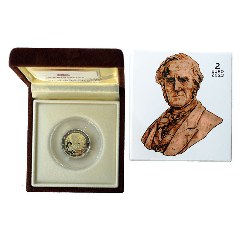 2 Euro Vatikán 2023 - Alessandro Manzoni, Proof kvalita