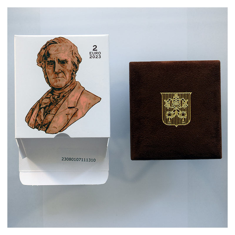 2 Euro Vatikán 2023 - Alessandro Manzoni, Proof kvalita