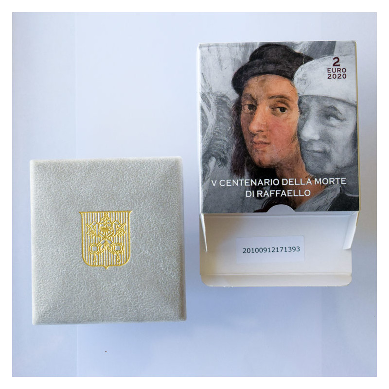 2 Euro Vatican 2020 - Raffaello, Proof quality