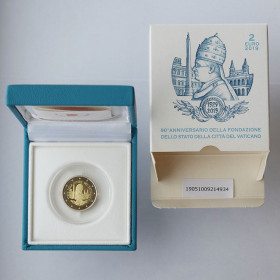 2 Euro Vatikán 2019 - Mestský štát Vatikán, Proof