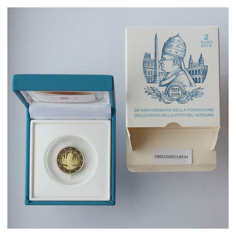 2 Euro Vatikán 2019 - Mestský štát Vatikán, Proof