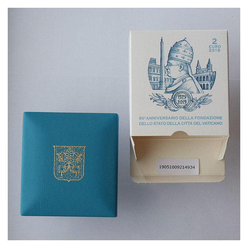 2 Euro Vatikán 2019 - Mestský štát Vatikán, Proof