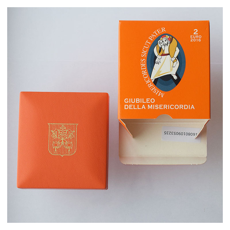 2 Euro Vatikán 2016 - Rok milosrdenstva, Proof kvalita