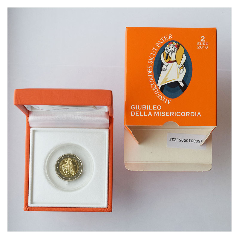 2 Euro Vatikán 2016 - Rok milosrdenstva, Proof kvalita