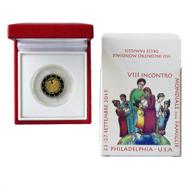 2 Euro Vatikán 2015 - Stretnutie rodín Philadelphia, Proof kvalita