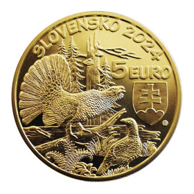5 Euro 2024 - The western capercaillie