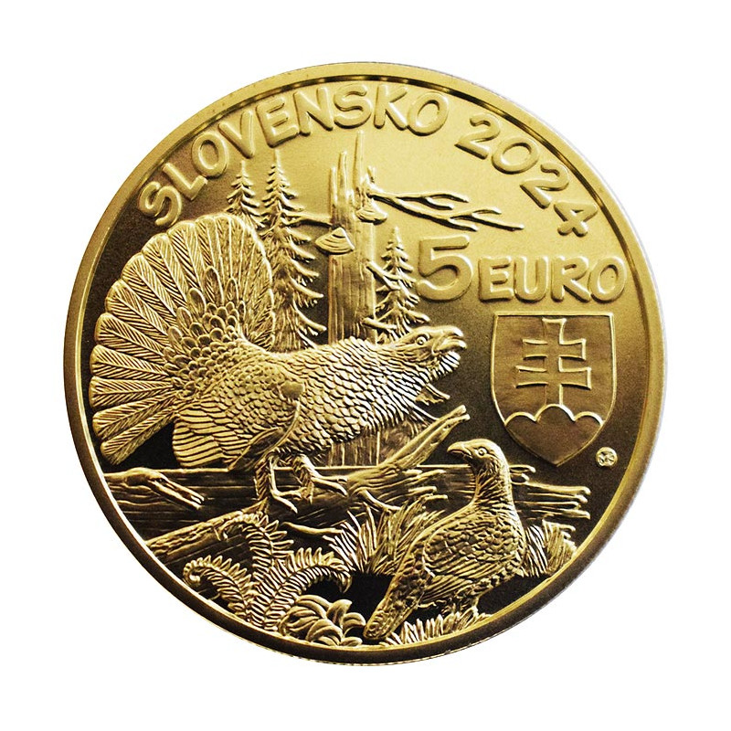 5 Euro 2024 - The western capercaillie