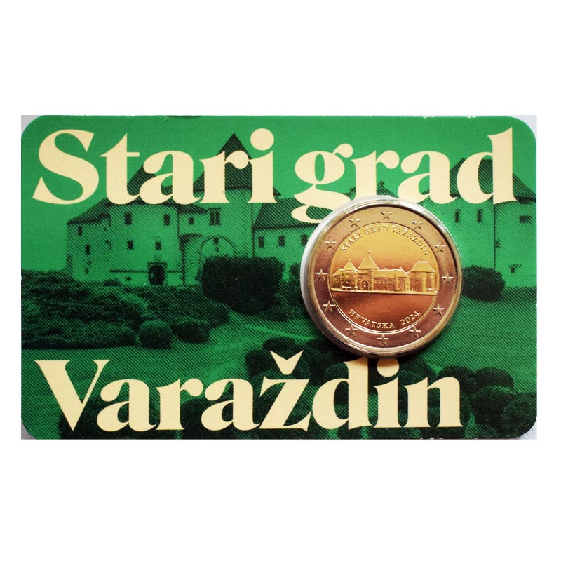 2 Euro Chorvátsko 2024 - Mesto Varaždin