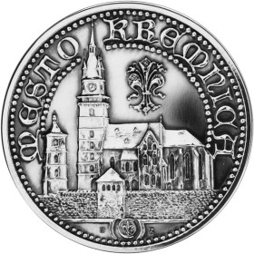 Strieborná medaila Kremnica, patina