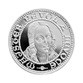 Silver medal of the Madonna of Levoča