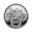 Town Bratislava silver medal, patina