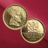 Golden ducat Krel IV. - 600th death anniversary
