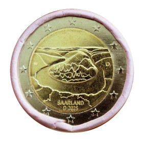 2 Euro Nemecko "D" 2025 - Krajina Sársko