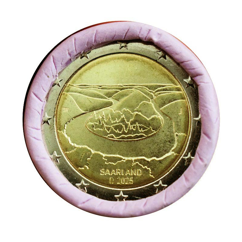 2 Euro Germany "J" 2025 - Saarland