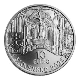 10 Euro 2025 - Benediktínske opátstvo v Hronskom Beňadiku, BK