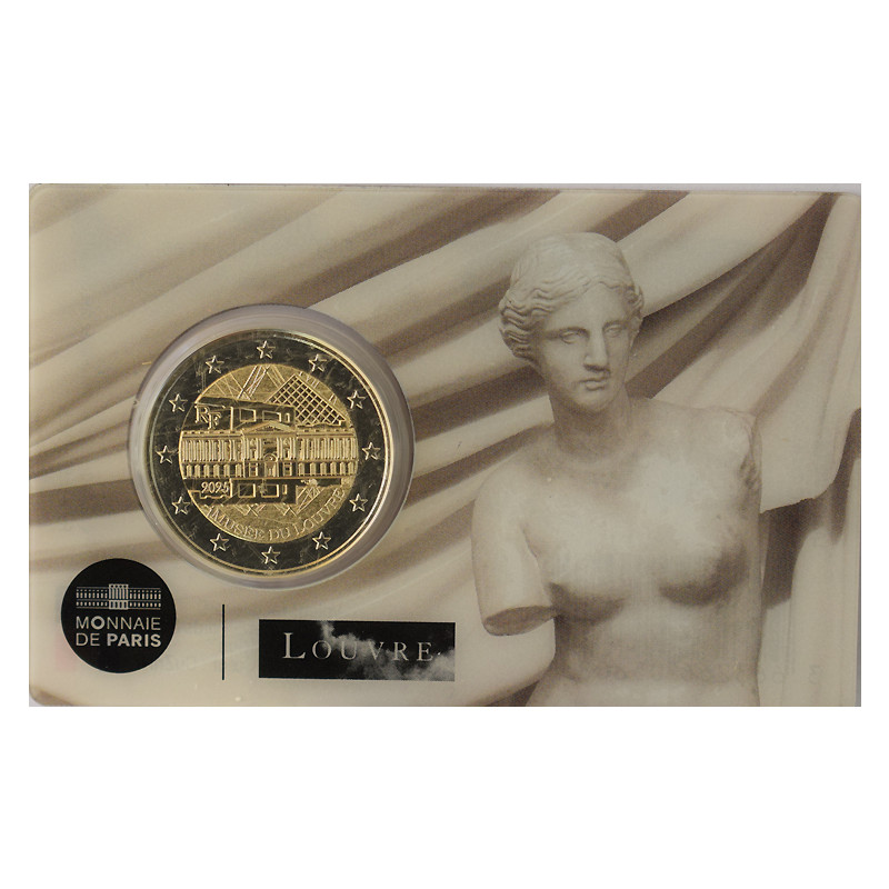 2 Euro Francúzsko 2025 - Venuša, Múzeum Louvre
