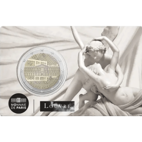 2 Euro France 2025 - Cupid and Psyche, Louvre Museum