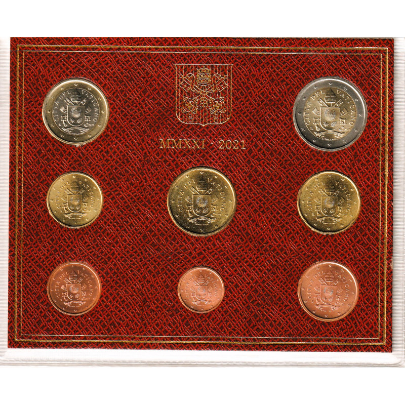 Vatican 2021 Euro Coin Set