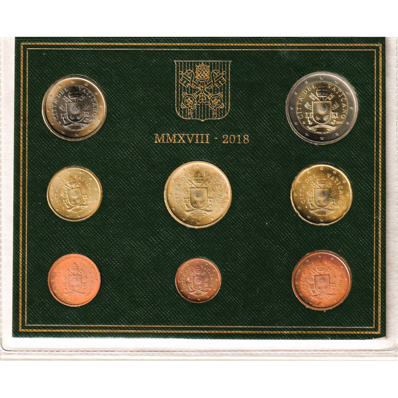 Sada euromincí Vatikán 2018